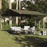 Vidaxl Camping Canvas étanche 451x420 cm vert olive