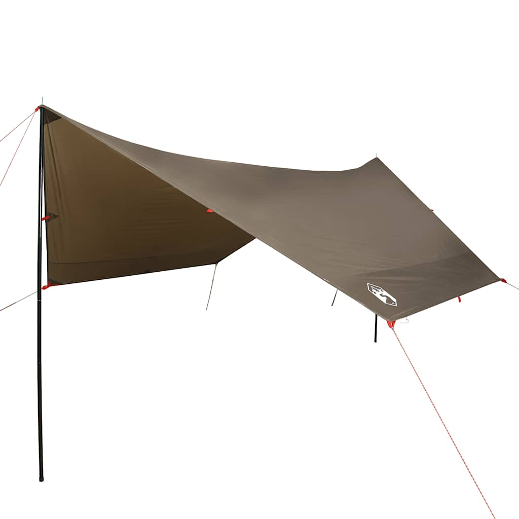 Vidaxl Camping Canopy Waasserdomport 438x37611 cm brong