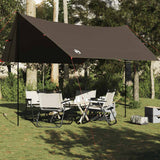 Vidaxl Camping Canopy Vandtæt 438x376x212 cm brun