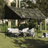 Vidaxl Camping Canvas Waterproof 438x376x212 CM Camouflage