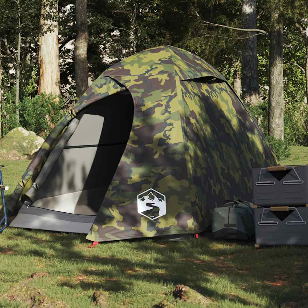 Vidaxl Dome Stan 2-Person Waterproof Camouflage