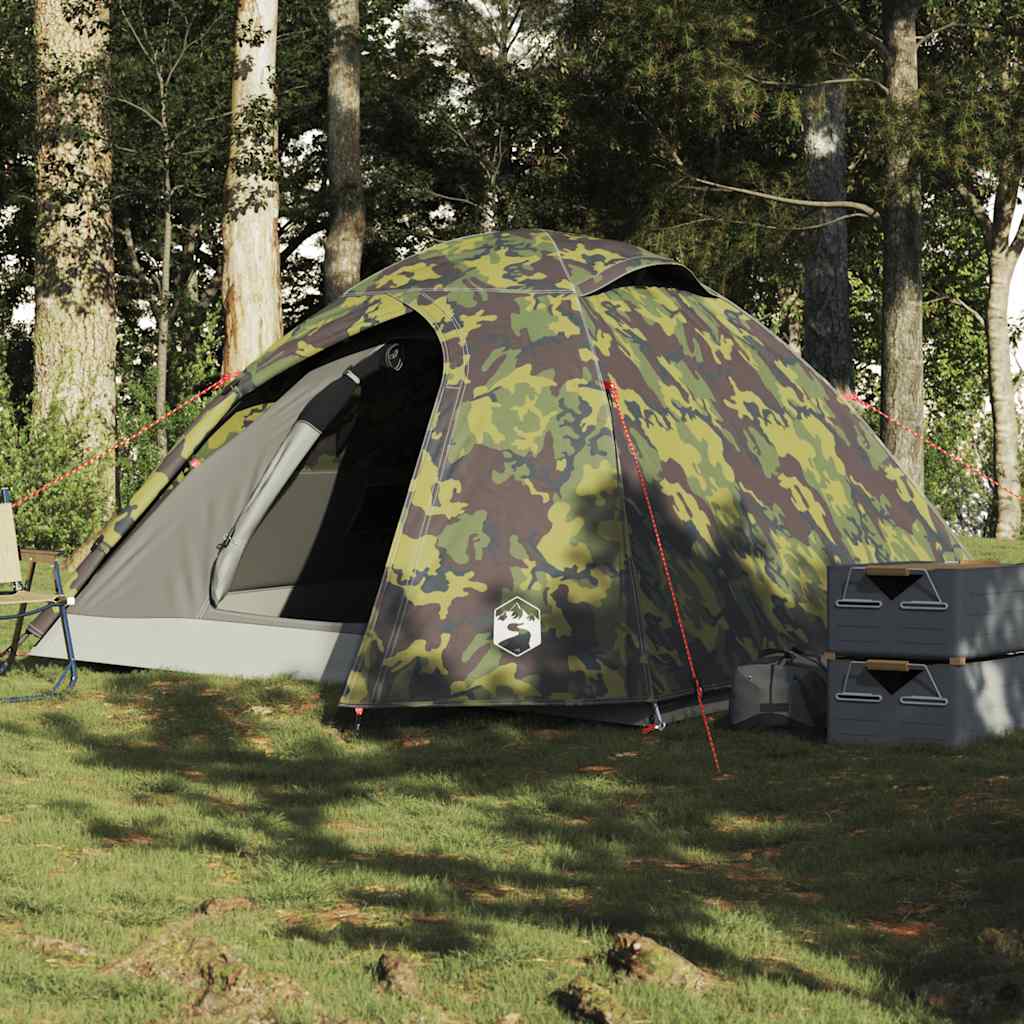 Vidaxl Dome tent 3-person waterproof camouflage