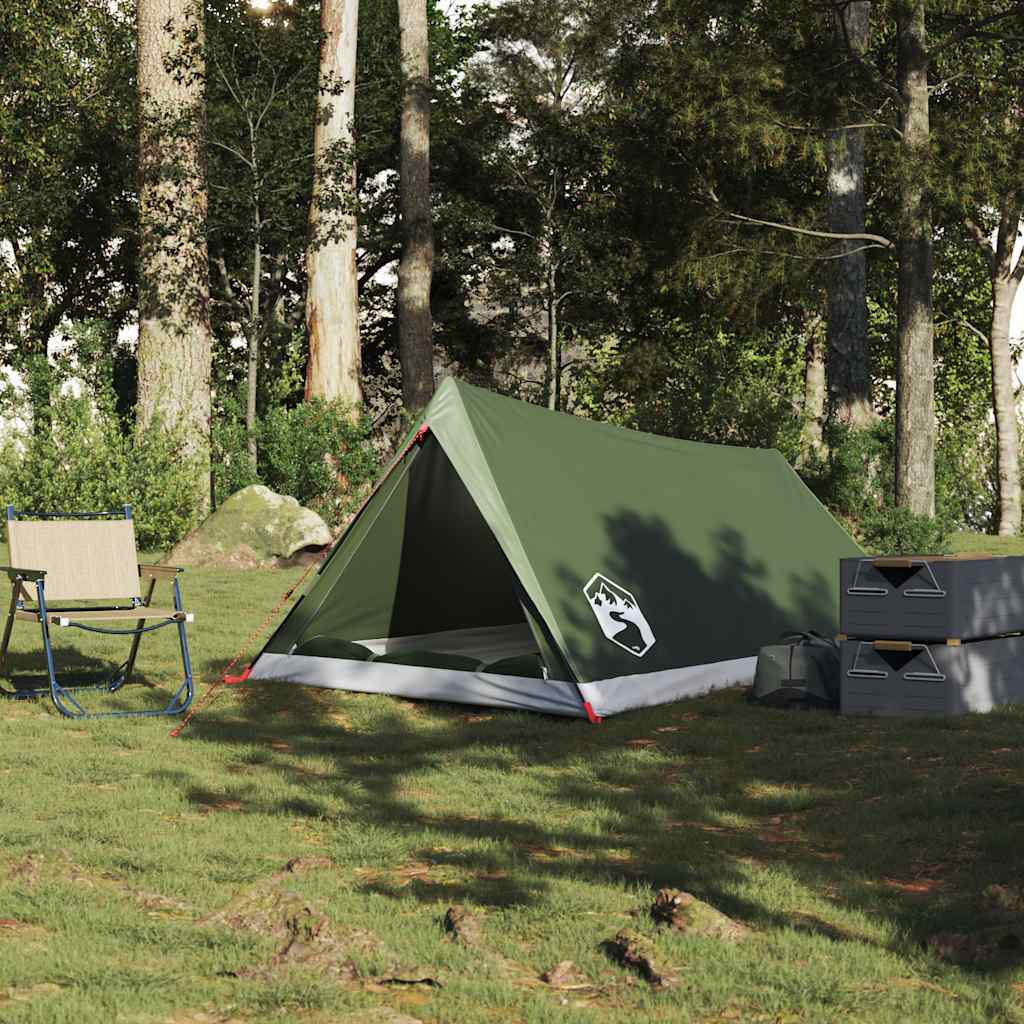 Vidaxl Tent 2 Person étanche Olive vert olive