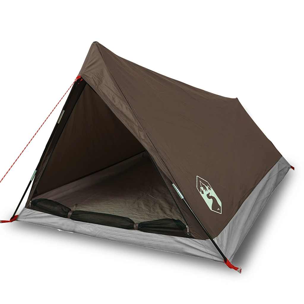 Vidaxl Tent 2-person waterproof brown