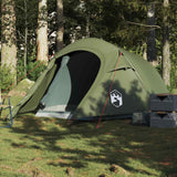 Vidaxl Tunnel Tenda Olive Green di oliva impermeabile per 3 persone