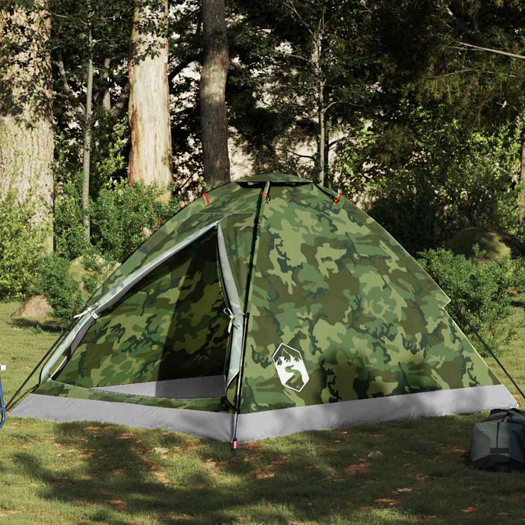 Vidaxl Dome tent 2-person waterproof camouflage