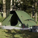 Vidaxl dome tente 4 personnes étanche olive vert olive