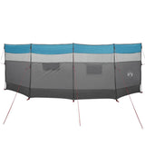 Vidaxl windscherm camping waterdicht 510x153 cm blauw
