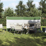 Vidaxl windscherm camping waterdicht 340x130 cm groen