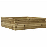 Vidaxl plantenbak 80x80x23 cm geïmpregneerd grenenhout