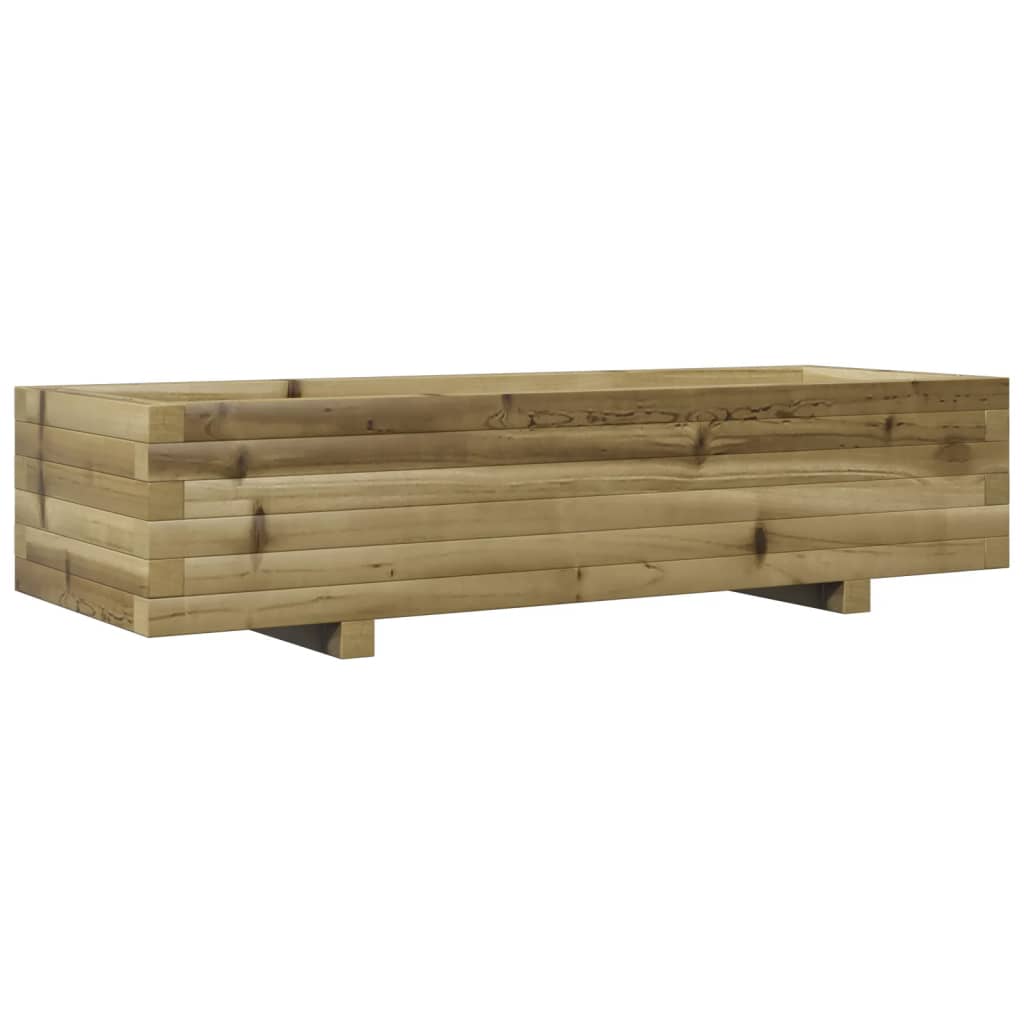 Vidaxl plantenbak 110x40x26,5 cm geïmpregneerd grenenhout