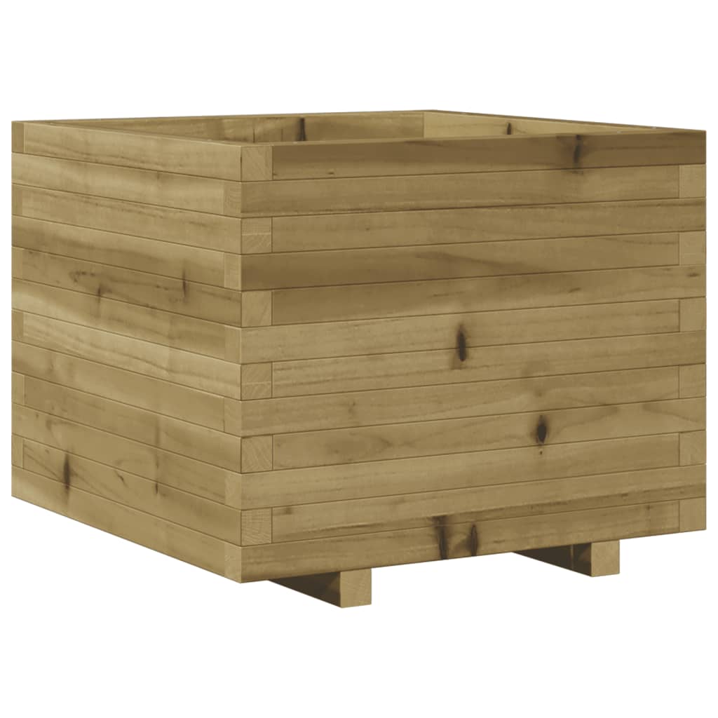 Vidaxl plantenbak 60x60x49,5 cm geïmpregneerd grenenhout