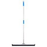 Vidaxl vloerwisser 45x122,5 cm staal en rubber