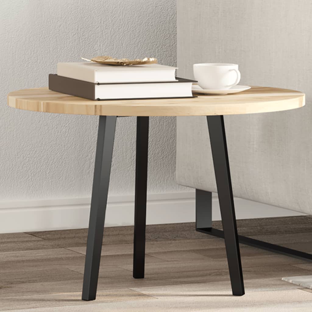 Vidaxl tafelblad rond ø 60x2 cm massief acaciahout