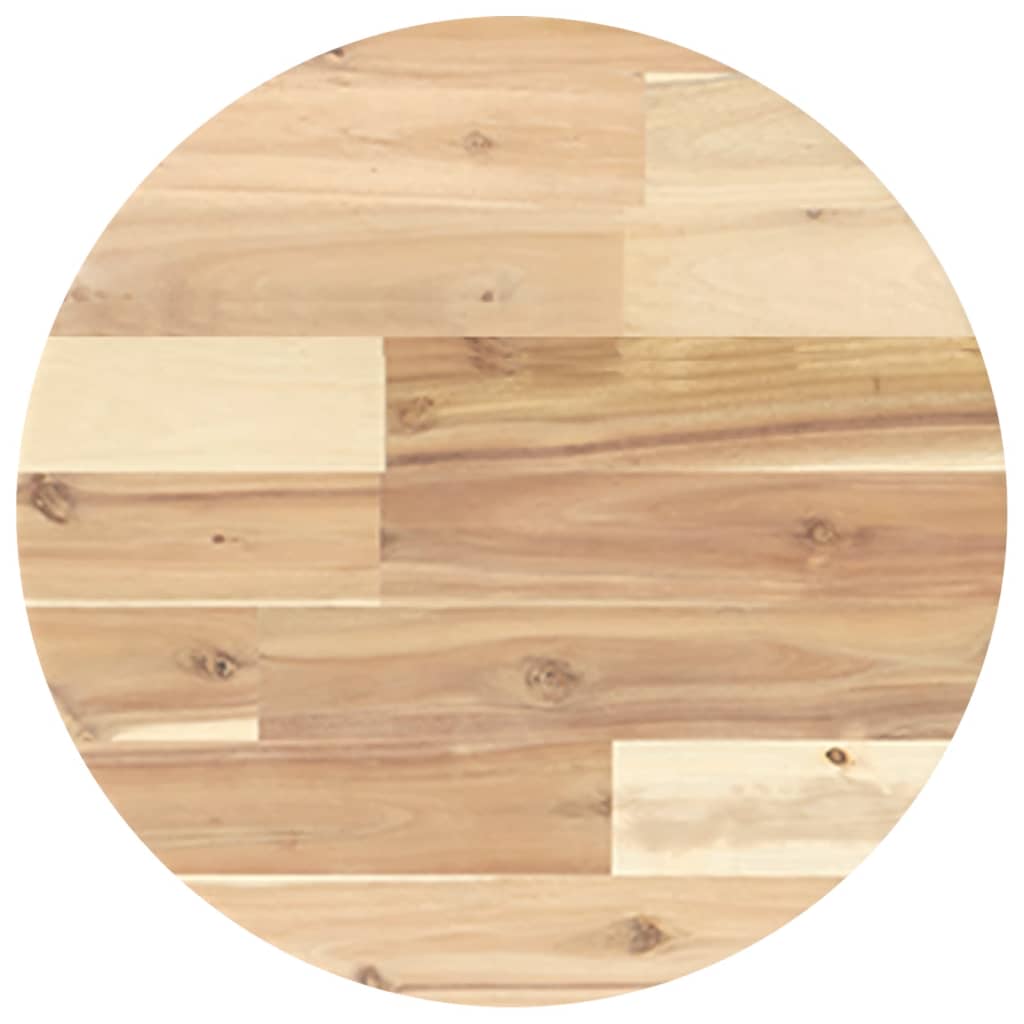 Vidaxl tafelblad rond ø 40x4 cm massief acaciahout