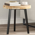 Vidaxl tafelblad rond ø 40x4 cm massief acaciahout