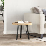 Vidaxl tafelblad rond ø 50x4 cm massief acaciahout
