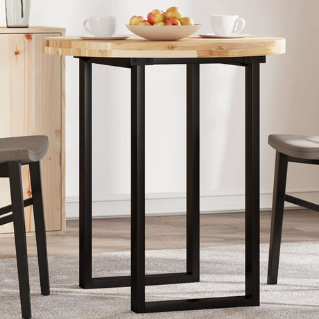 Vidaxl tafelblad rond ø 70x4 cm massief acaciahout