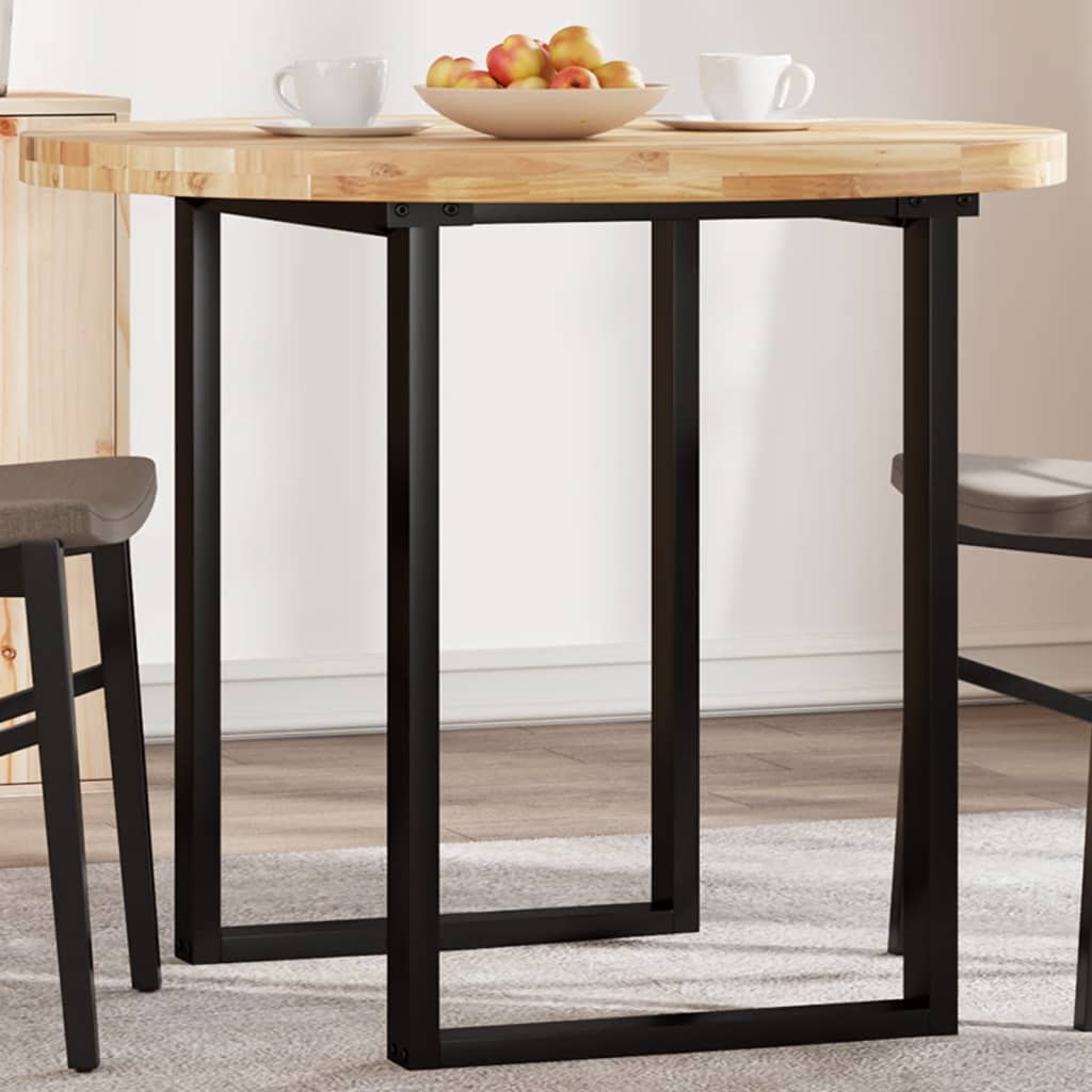Vidaxl tafelblad rond ø 90x4 cm massief acaciahout
