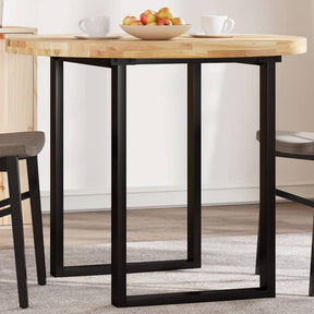 Vidaxl tafelblad rond ø 90x4 cm massief acaciahout