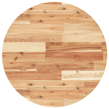 Vidaxl tafelblad rond ø 60x2 cm massief acaciahout