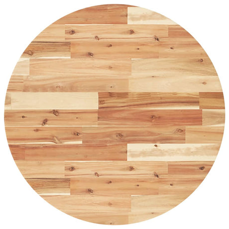 Vidaxl tafelblad rond ø 50x2 cm massief acaciahout