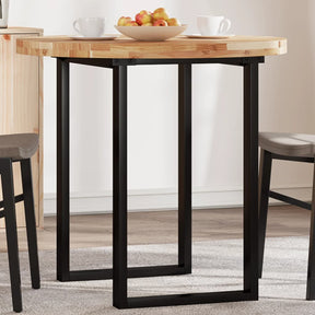 Vidaxl tafelblad rond ø 80x4 cm massief acaciahout