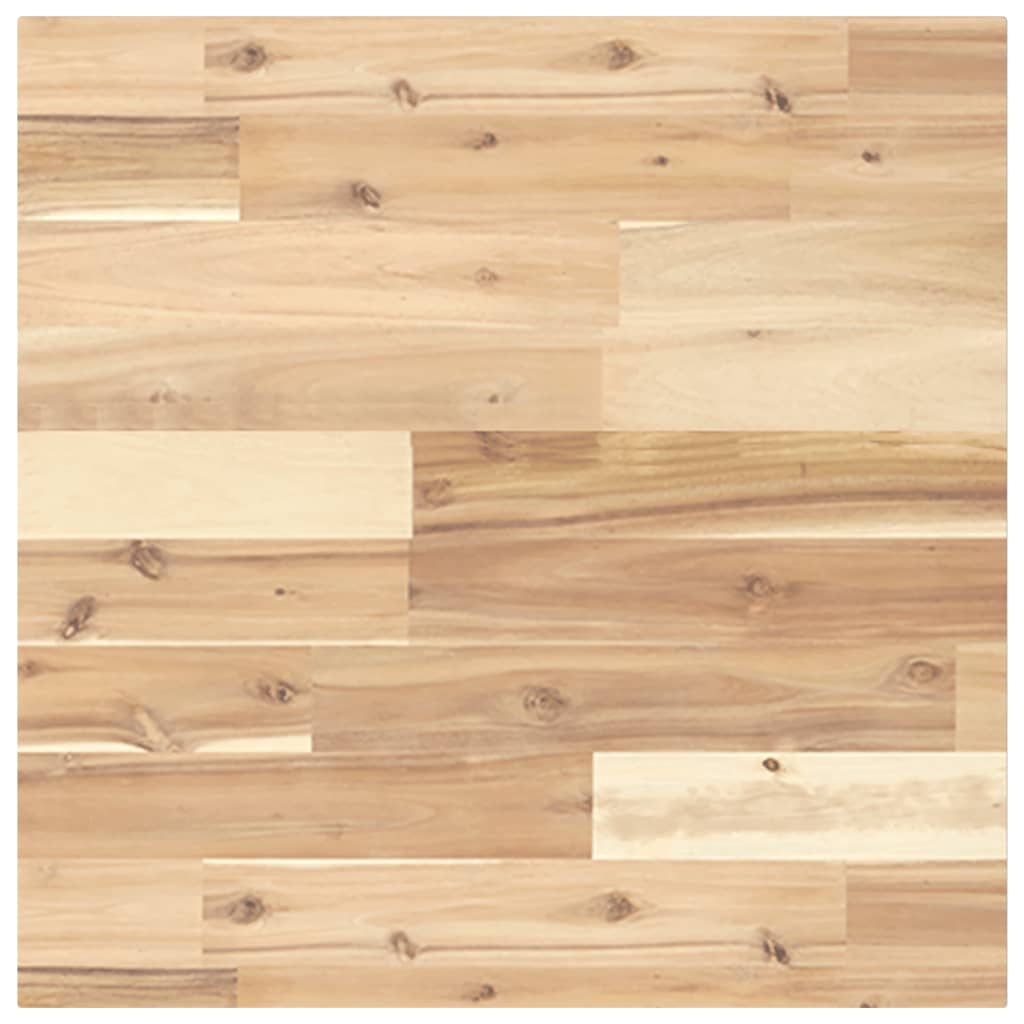 Vidaxl tafelblad vierkant 50x50x2 cm massief acaciahout