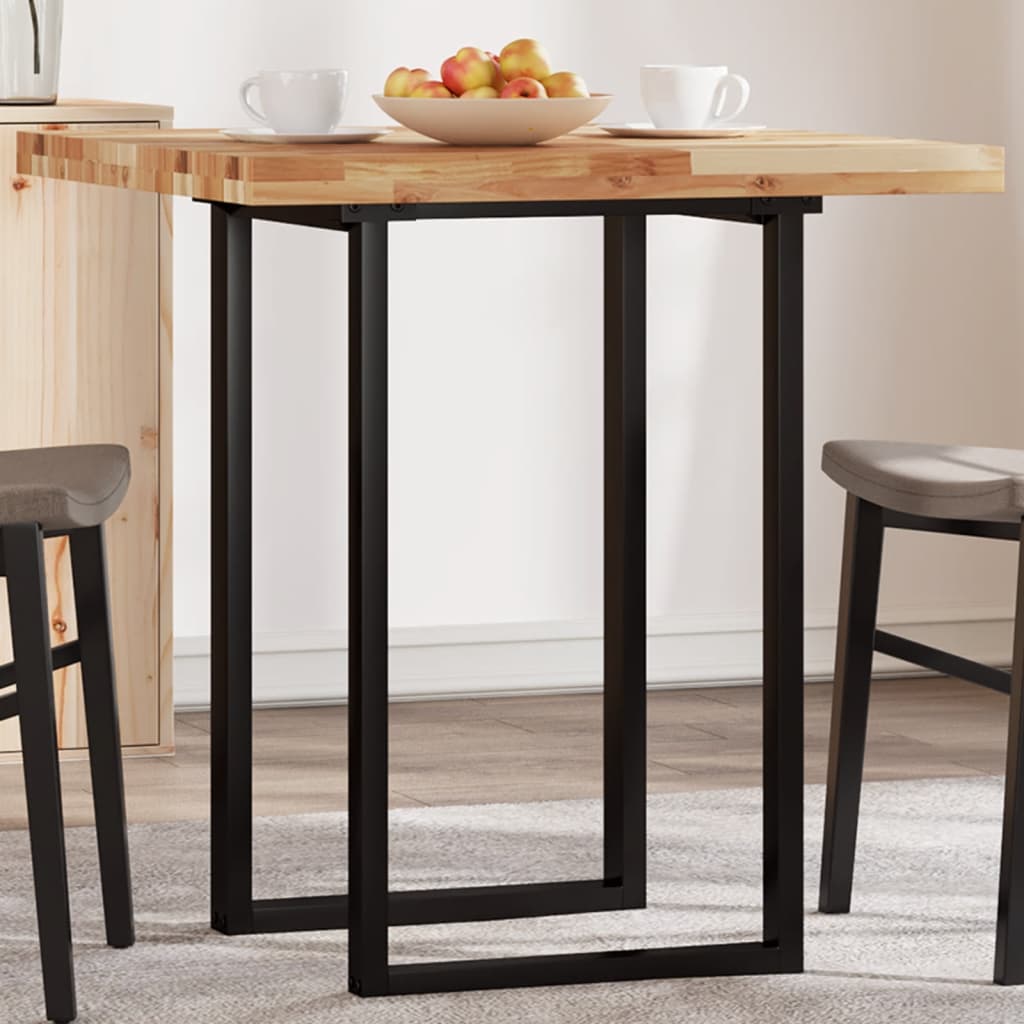 Vidaxl tafelblad vierkant 70x70x4 cm massief acaciahout