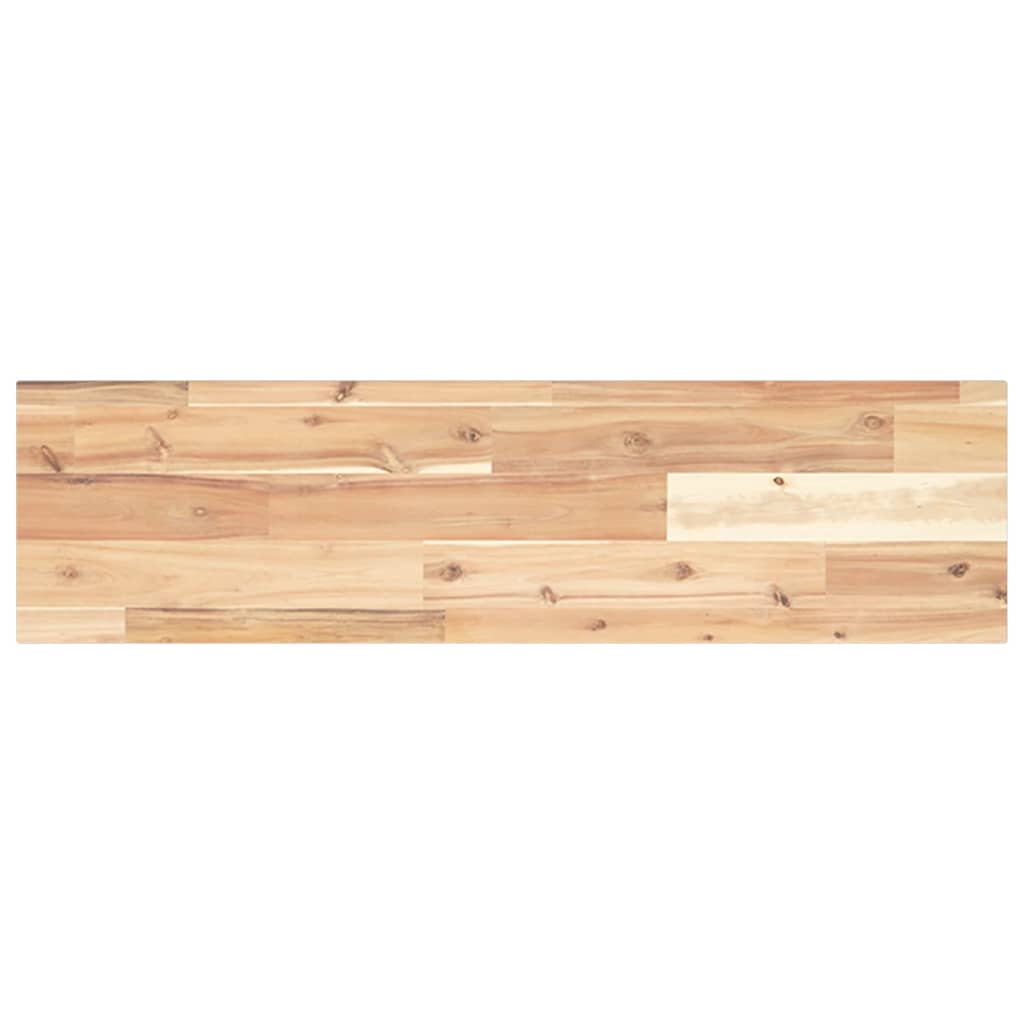 Vidaxl tafelblad rechthoekig 80x20x2 cm massief acaciahout