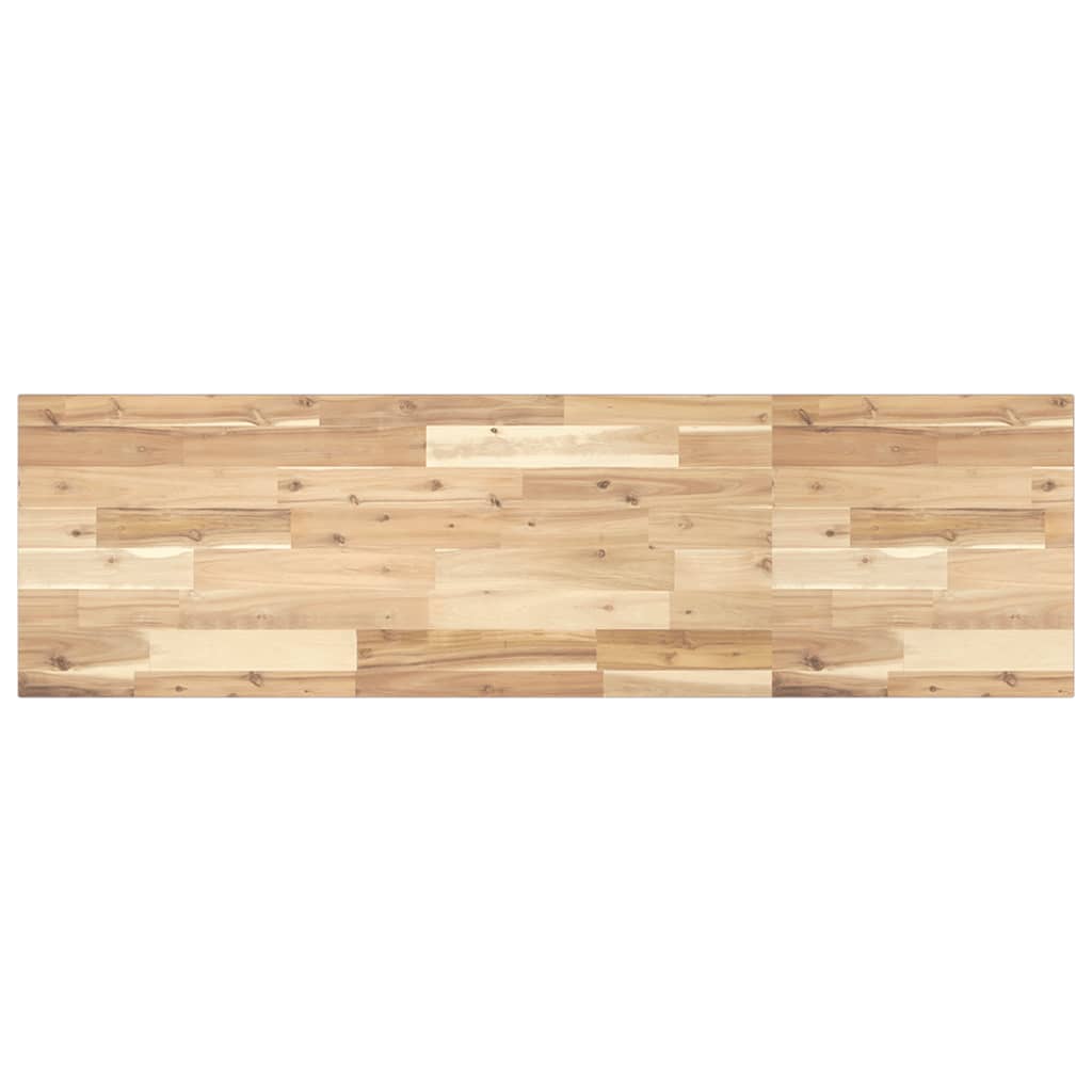 Vidaxl tafelblad rechthoekig 120x40x2 cm massief acaciahout