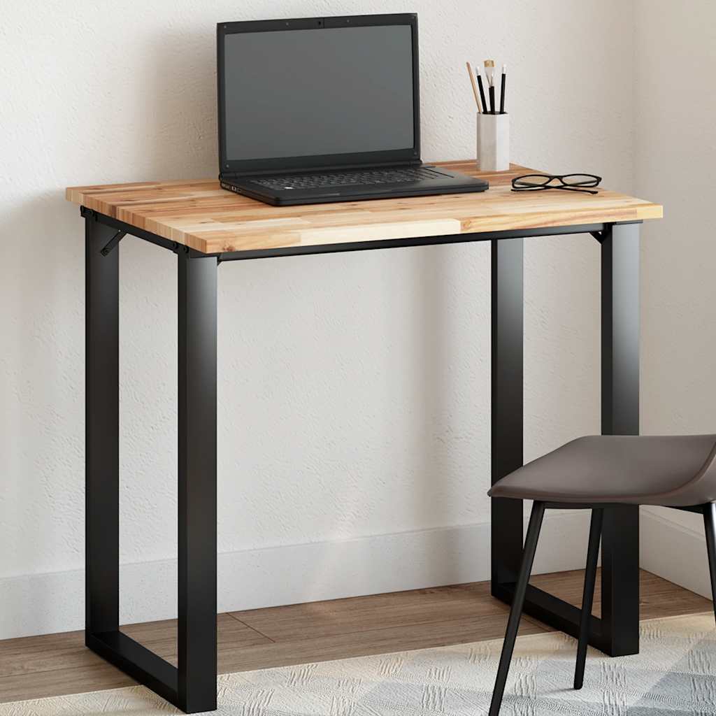 Vidaxl tafelblad rechthoekig 80x60x2 cm massief acaciahout