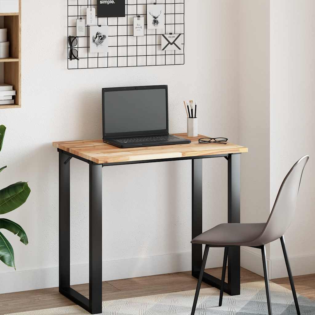 Vidaxl tafelblad rechthoekig 100x60x2 cm massief acaciahout