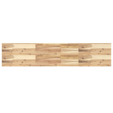 Vidaxl tafelblad rechthoekig 120x30x4 cm massief acaciahout