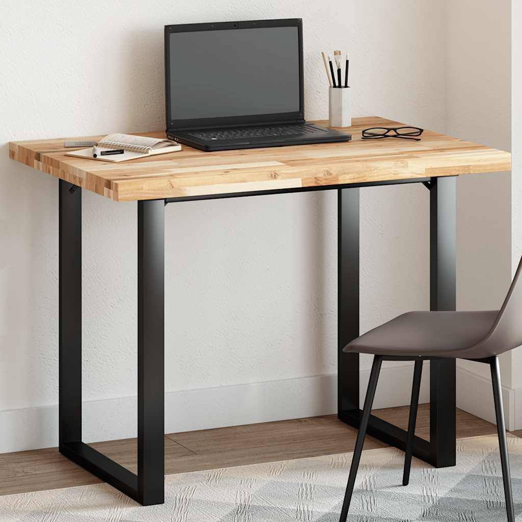 Vidaxl tafelblad rechthoekig 100x70x4 cm massief acaciahout