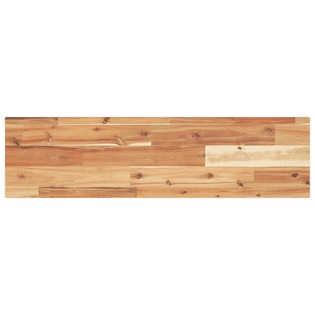 Vidaxl tafelblad rechthoekig 100x20x2 cm massief acaciahout