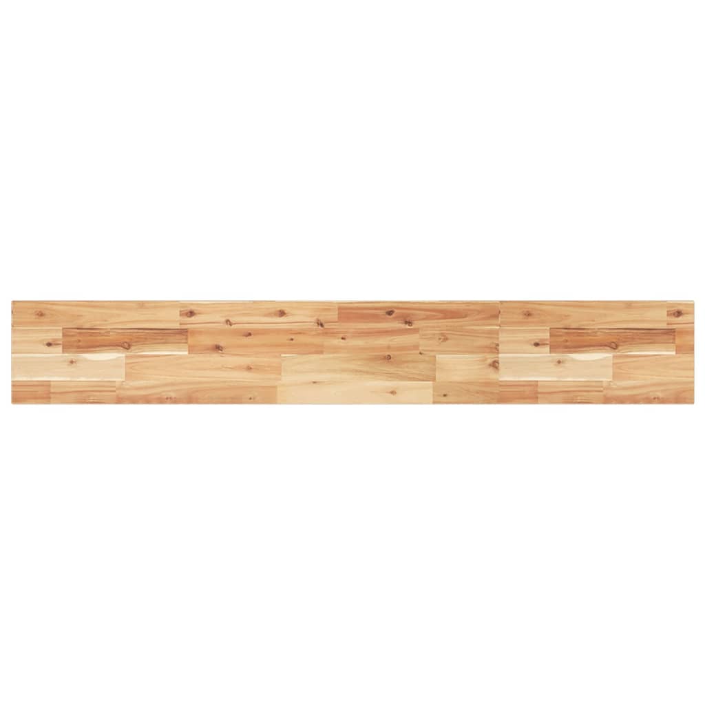 Vidaxl tafelblad rechthoekig 120x20x2 cm massief acaciahout