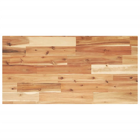 Vidaxl tafelblad rechthoekig 100x40x2 cm massief acaciahout