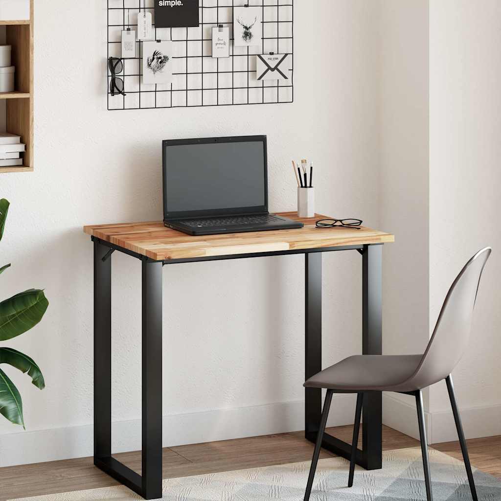 Vidaxl tafelblad rechthoekig 100x60x2 cm massief acaciahout