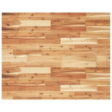 Vidaxl tafelblad rechthoekig 100x80x2 cm massief acaciahout