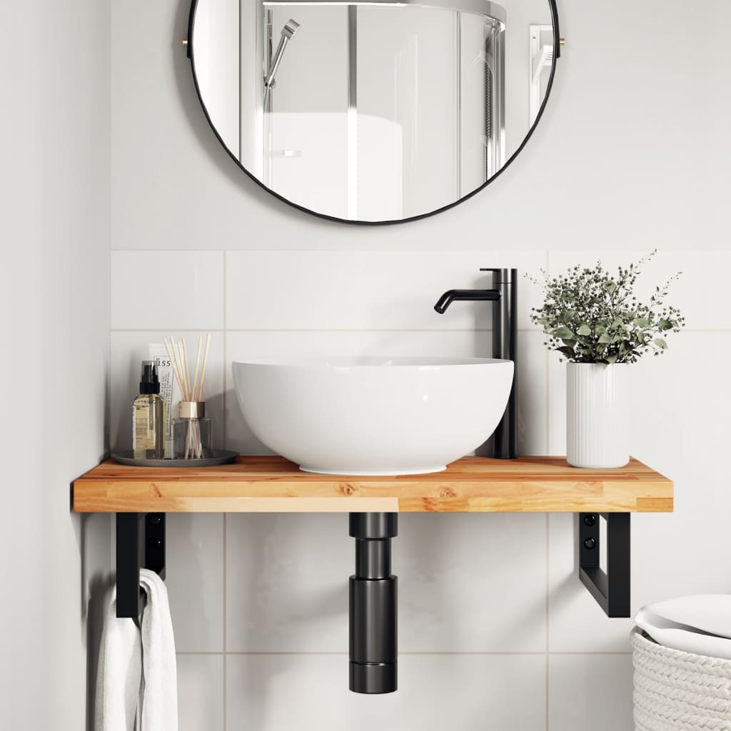 Vidaxl tafelblad rechthoekig 60x40x4 cm massief acaciahout
