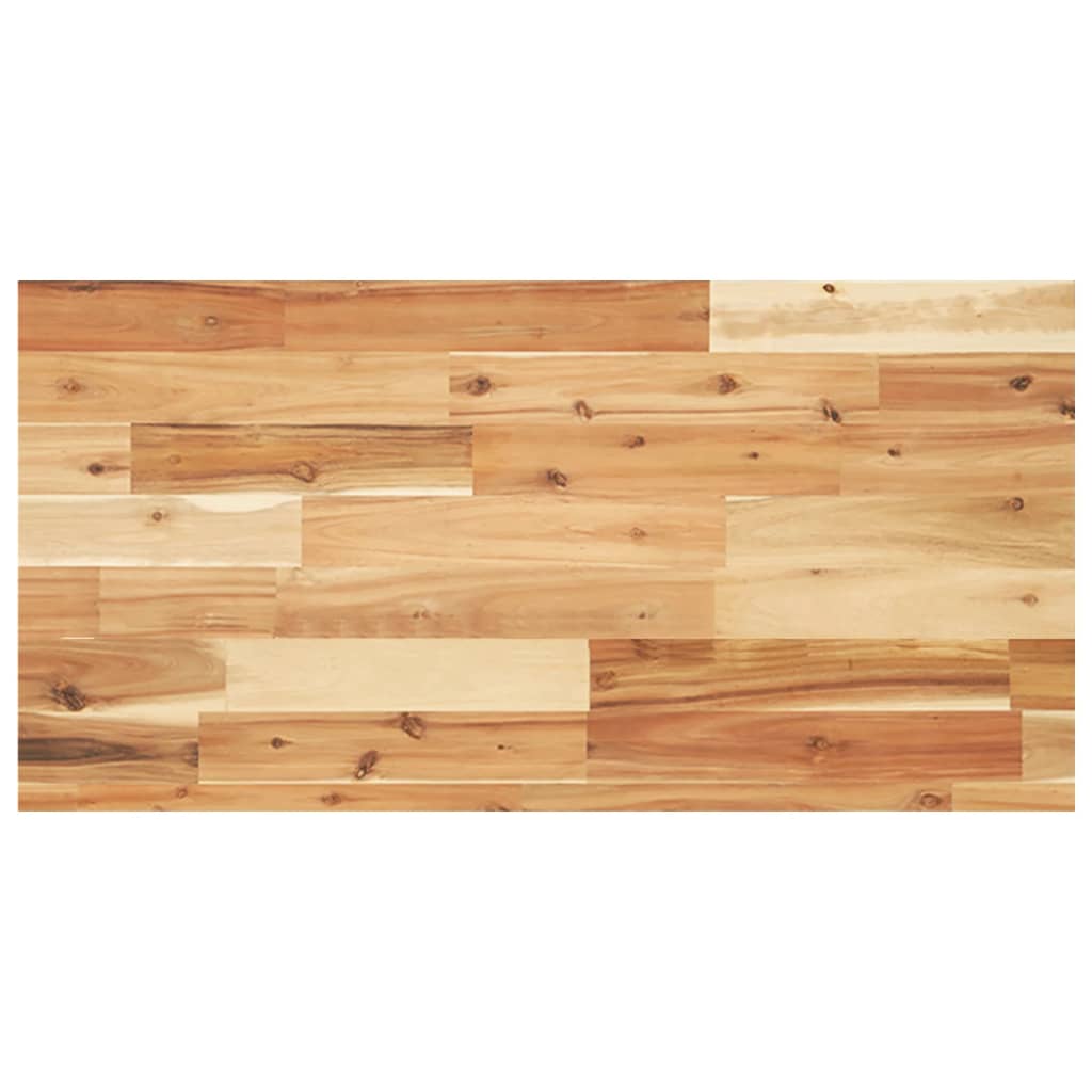 Vidaxl tafelblad rechthoekig 80x40x4 cm massief acaciahout