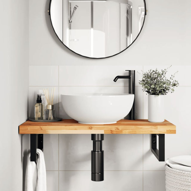 Vidaxl tafelblad rechthoekig 80x40x4 cm massief acaciahout