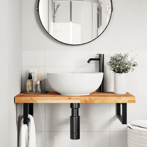Vidaxl tafelblad rechthoekig 100x40x4 cm massief acaciahout
