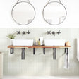 Vidaxl tafelblad rechthoekig 120x40x4 cm massief acaciahout