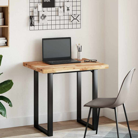 Vidaxl tafelblad rechthoekig 100x60x4 cm massief acaciahout