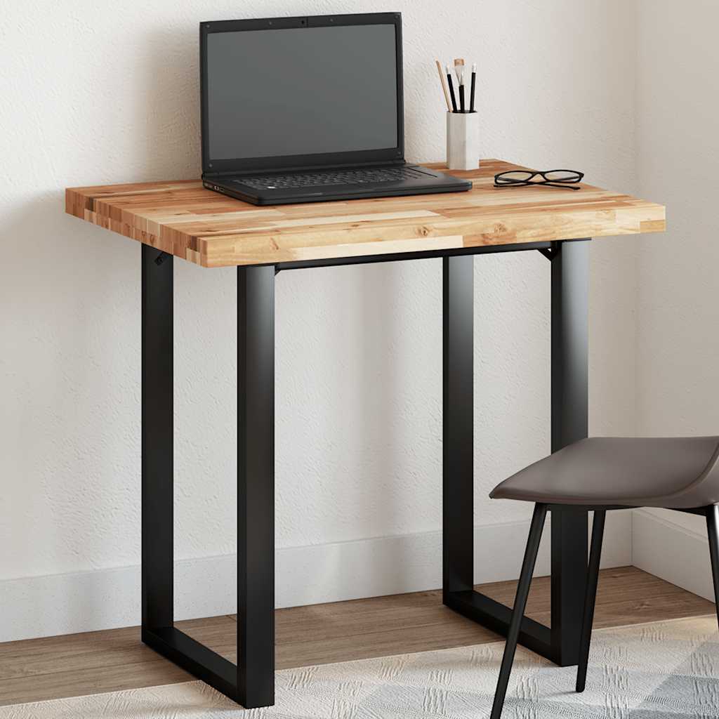 Vidaxl tafelblad rechthoekig 100x60x4 cm massief acaciahout