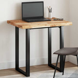 Vidaxl tafelblad rechthoekig 100x60x4 cm massief acaciahout