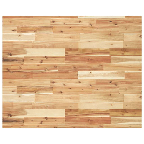 Vidaxl tafelblad rechthoekig 100x80x4 cm massief acaciahout