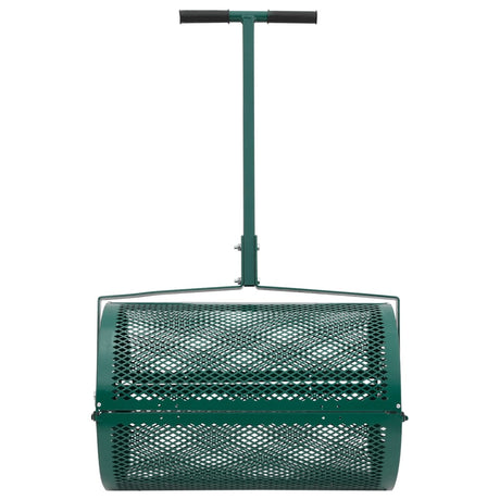 Vidaxl compoststrooier 75l ø40x60 cm staal groen
